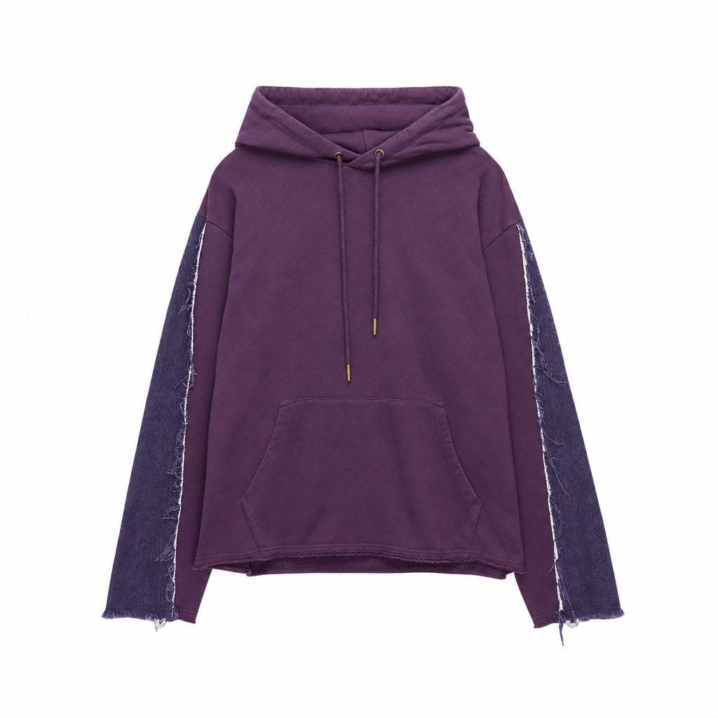 Honor The Gift Denim Panel Hoodie