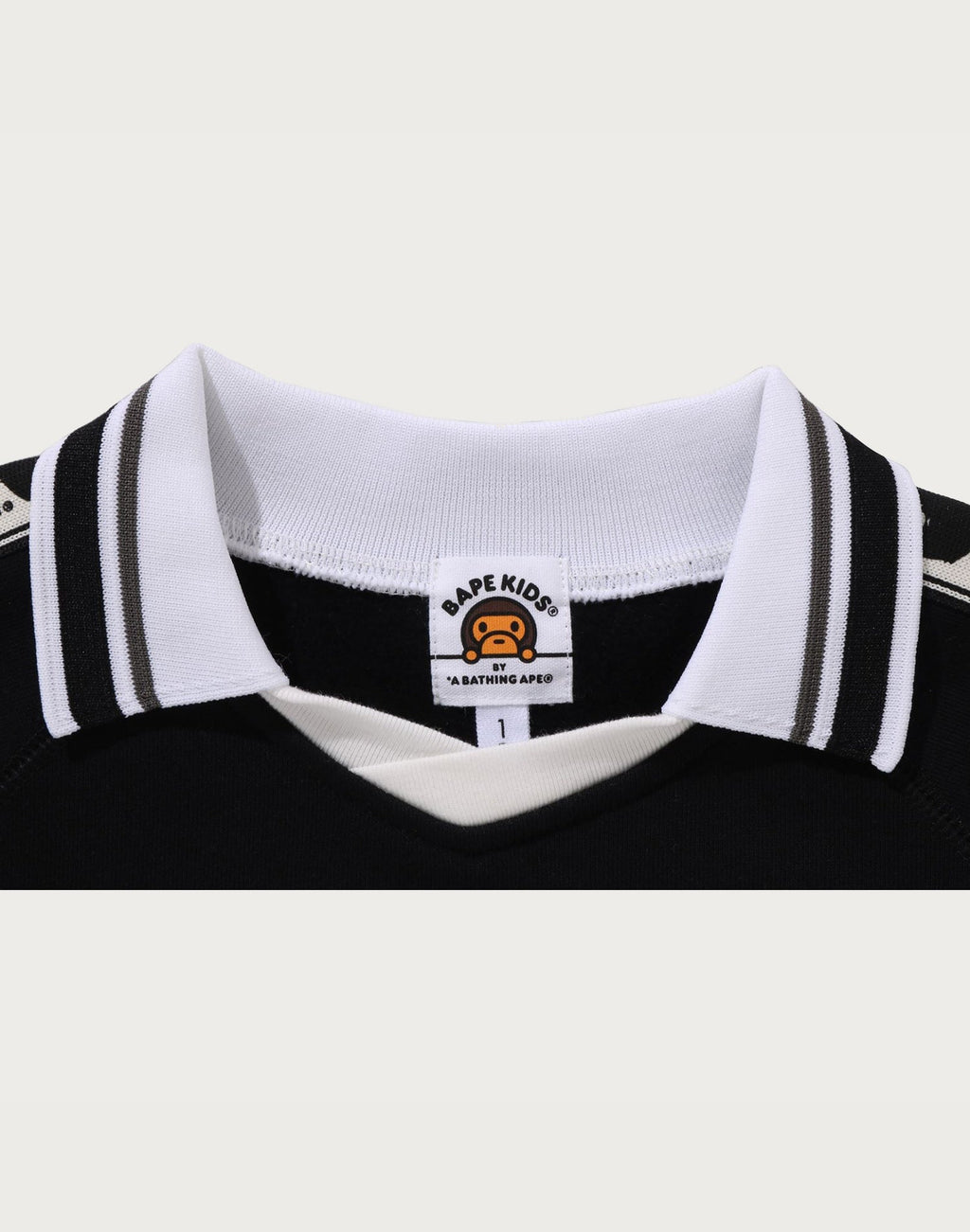 BAPE TAPE RELAXED FIT CREWNECK SWEATSHIRT KIDS