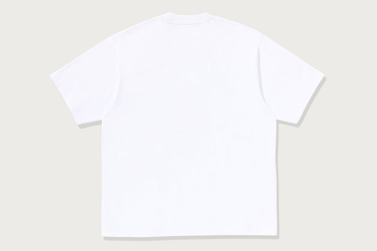 BAPE STICKER COLLEGE RELAXED FIT TEE MENS