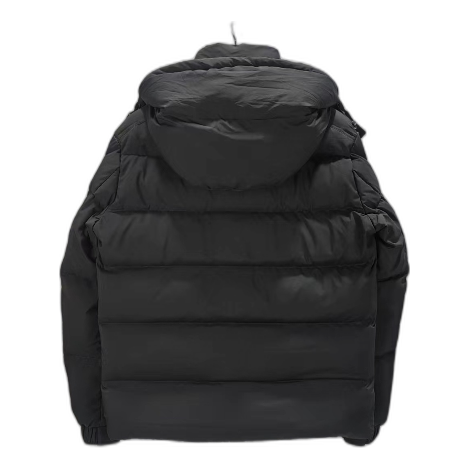 Moncler Maya Matte Hooded Puffer Jacket – Black | Premium Down