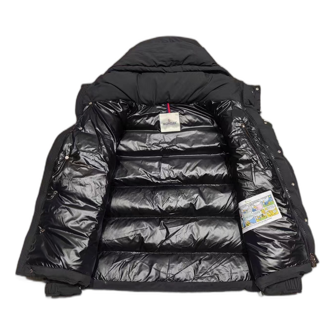 Moncler Maya Matte Hooded Puffer Jacket – Black | Premium Down