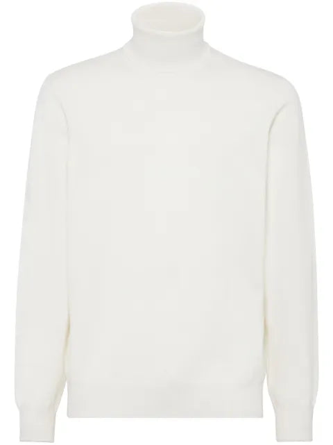 Brunello Cucinelli roll neck cashmere jumper