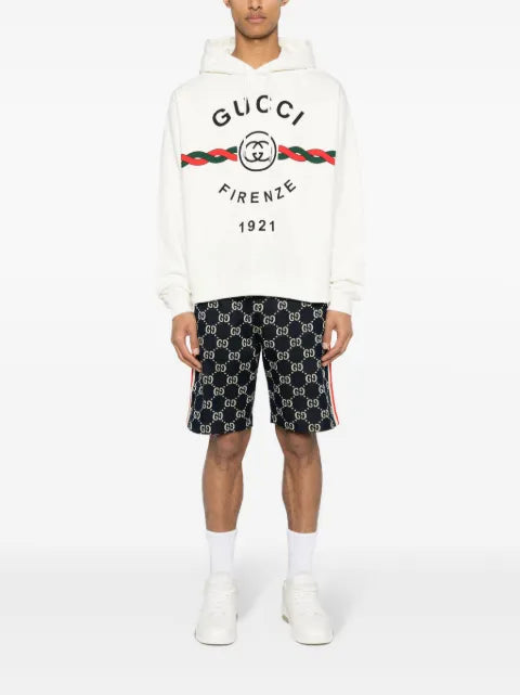 Gucci Firenze 1921 cotton hoodie