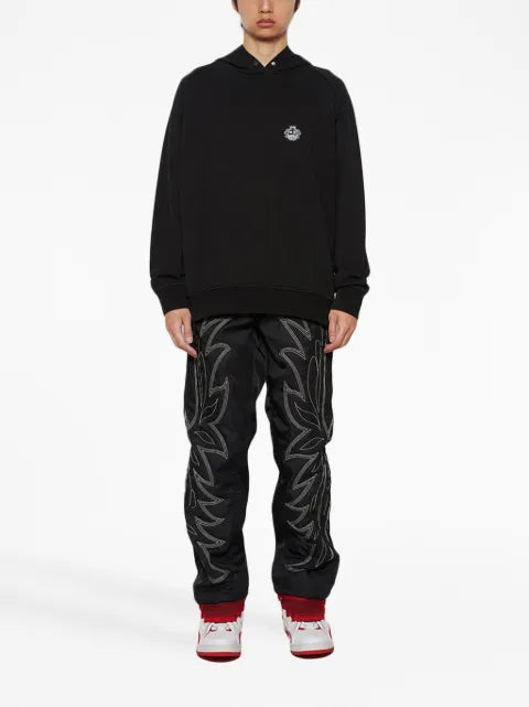 Bally graphic-print cotton hoodie