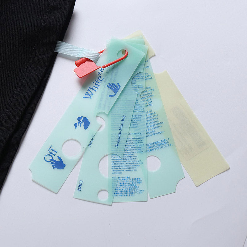 OFF-WHITE Cartoon Colorful Arrow Pattern T-Shirt