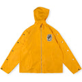 SAINT VANITY  Nylon Hooded Track Jacket “Yellow”