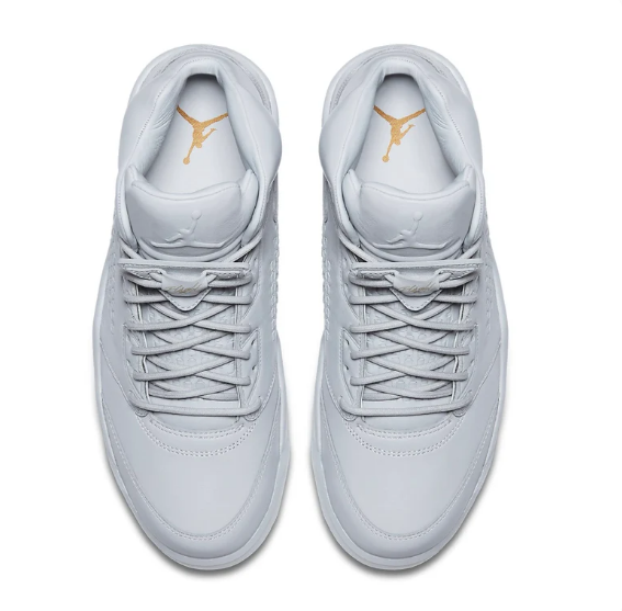 Air Jordan 5 Retro Premium 'Pure Platinum' Sneakers 881432-003
