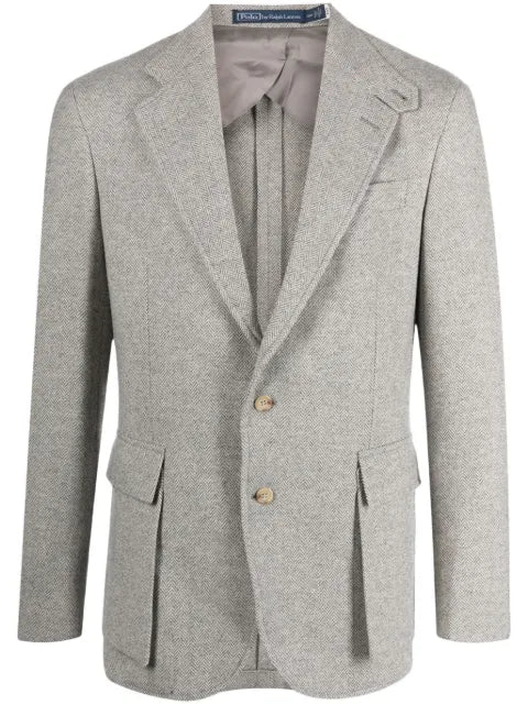 Polo Ralph Lauren The RL67 herringbone-pattern blazer