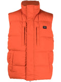 Paul & Shark logo-patch padded gilet