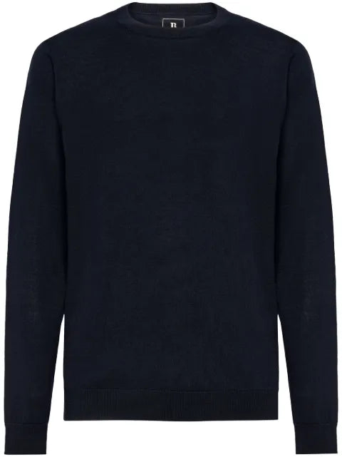Boggi Milano merino-wool crew-neck sweater