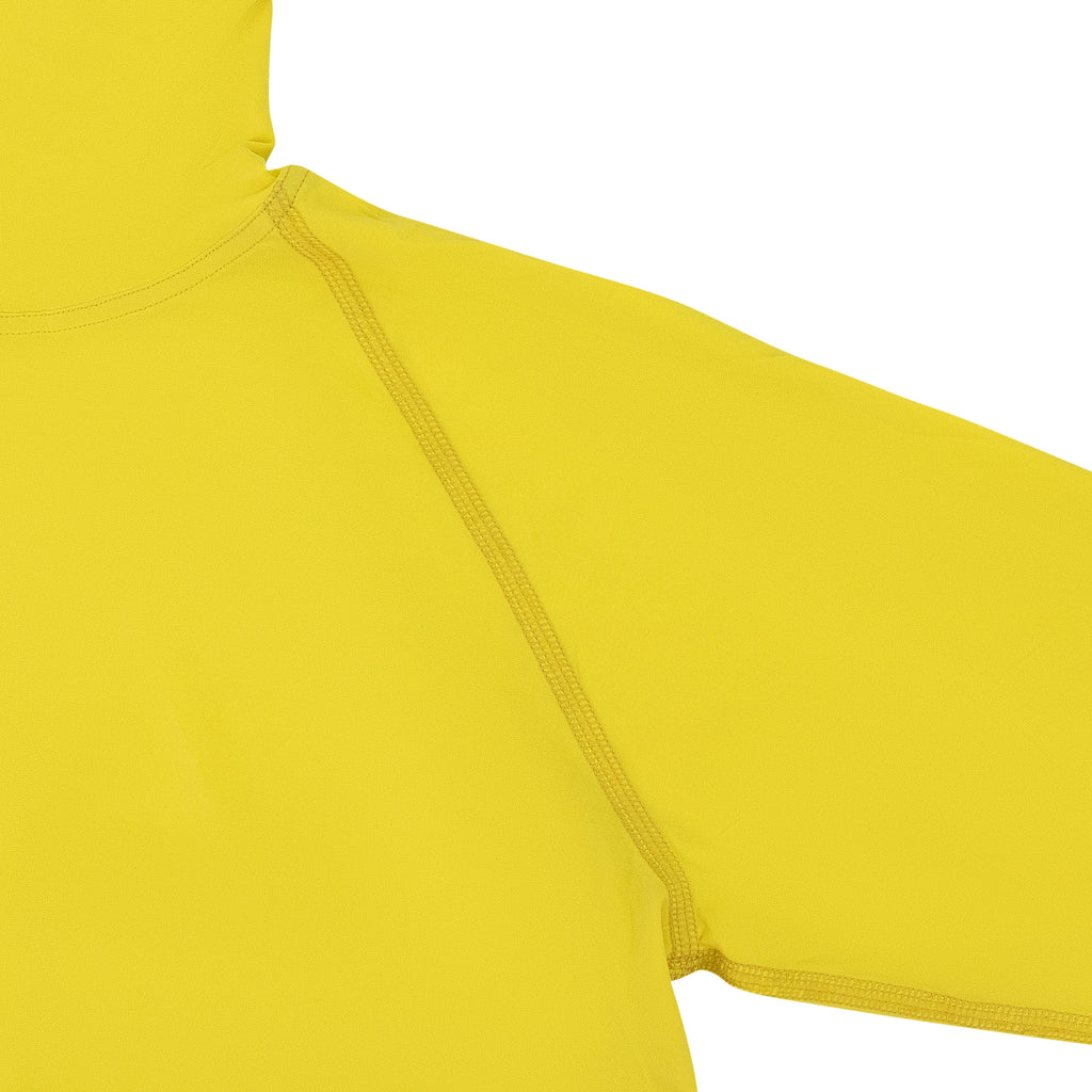 YELLOW RAGLAN SHORTS