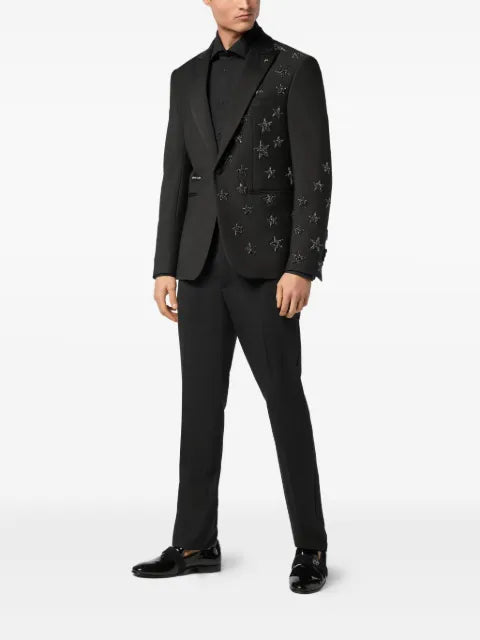 Philipp Plein wool blazer Lord Fit stars