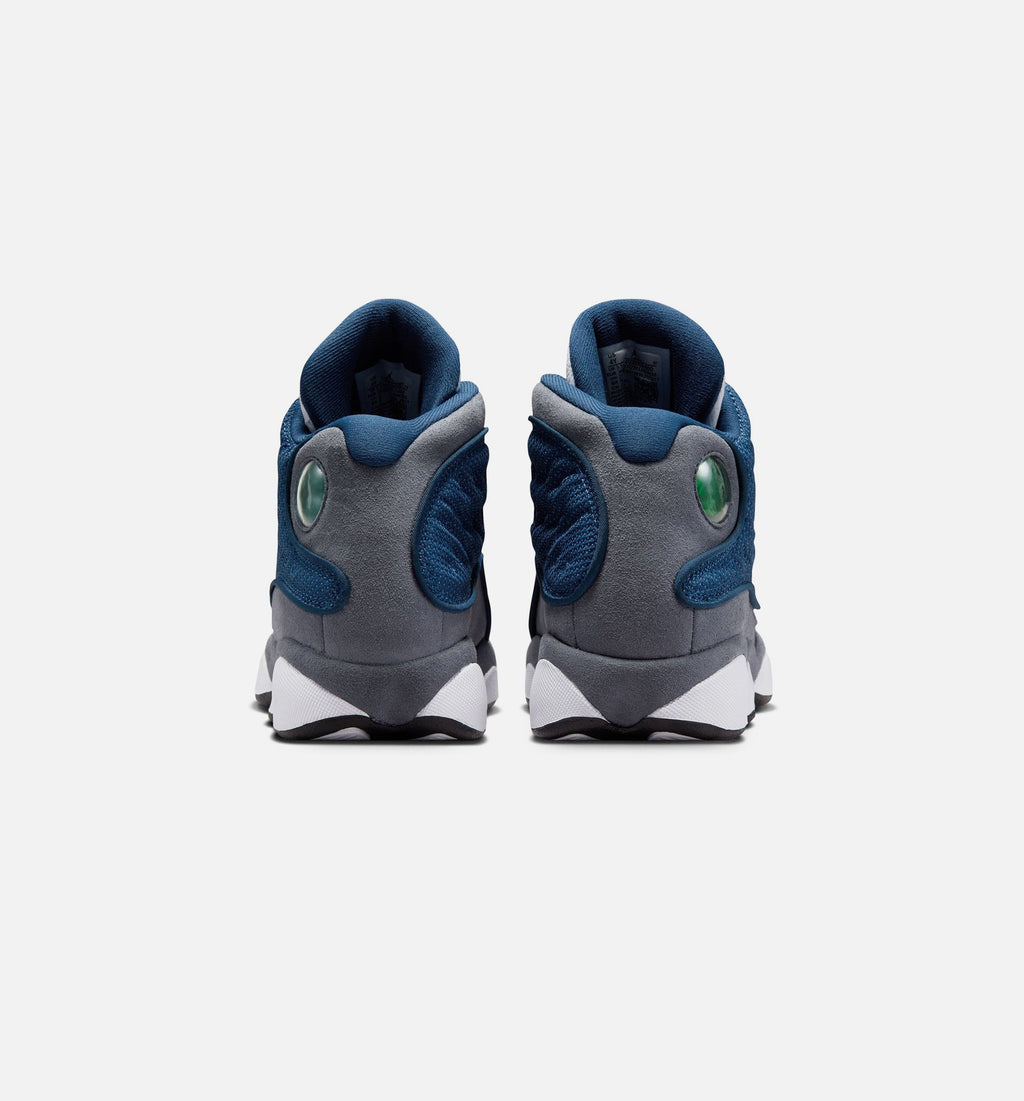 Air Jordan 13 Retro Navy and Flint Grey Grade School Lifestyle Shoe