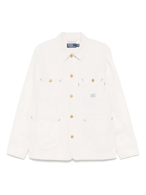 Polo Ralph Lauren logo-patch overshirt
