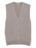 Gran Sasso V-neck buttoned vest