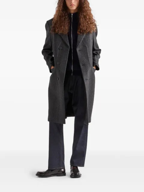 Prada cashmere zipper cardigan