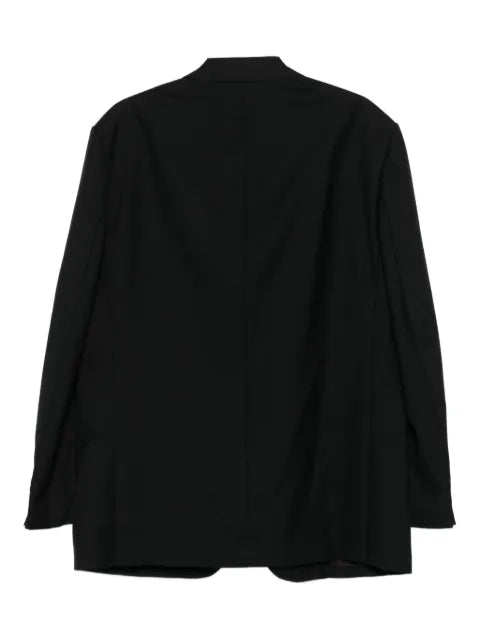 Comme des Garçons Homme single-button wool blazer