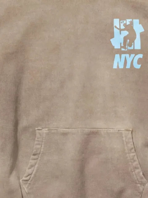 Undefeated x Union logo-print hoodie
