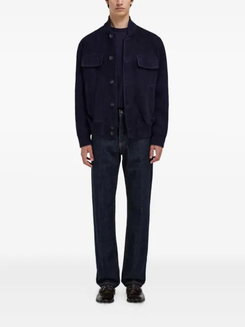 Ferragamo long-sleeve bomber jacket