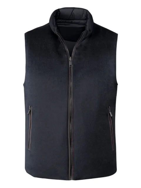 Moorer Falieri-Ls9 zip padded vest