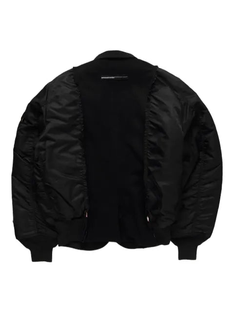 Spencer Badu buttoned bomber jacket