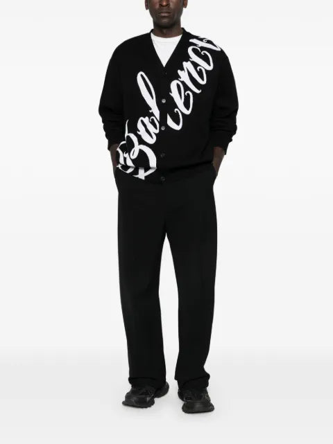 Balenciaga buttoned V-neck cardigan