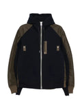 sacai Sponge hooded jacket