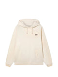 Golden Goose Star hooded sweatshirt in white cotton with logo print