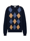 Pringle of Scotland argyle-pattern V-neck sweater