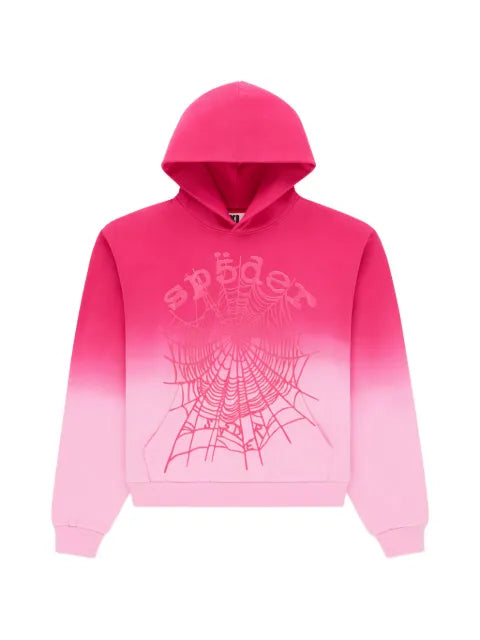 SP5DER ombre-effect hoodie
