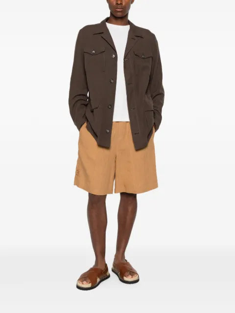 Herno buttoned-pocket jacket