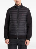 Tommy Hilfiger quilted-panel zip-up jacket
