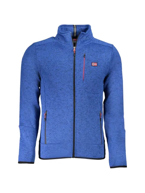 NORWAY 1963 zip-up marl-effect jacket