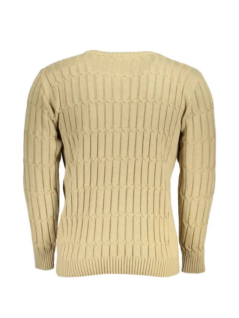 U.S. Grand cable-knit chest-pocket sweater
