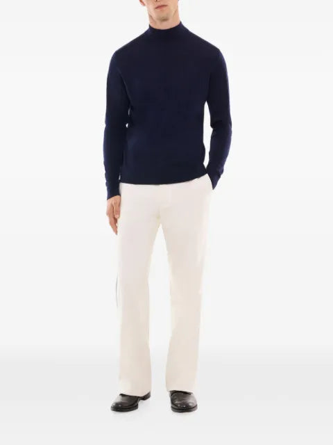 FURSAC mock-neck wool sweater