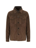 Moorer Torquato-TZ suede layered-detail jacket