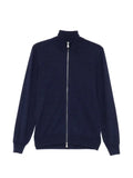 Brunello Cucinelli cashmere high-neck cardigan with zipper