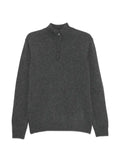 SERGIO MORETTI FIRENZE quarter-zip sweater