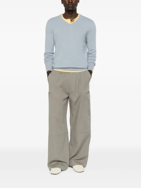 BOMPARD V-neck cashmere knit