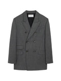 AMI Paris Double breasted wool blazer