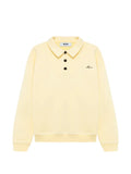 MSGM logo-embroidered polo-collar sweater