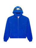 SP5DER zip-up hoodie