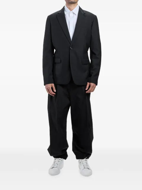 Moschino single-breasted wool blazer