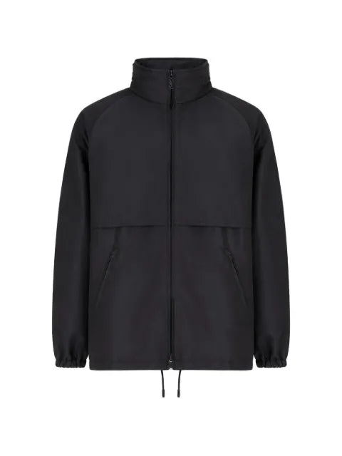 Saint Laurent high-neck raglan-sleeve zip-up jacket