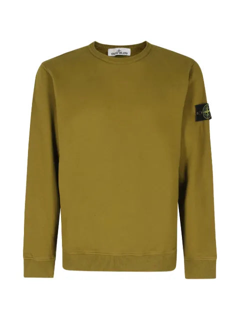 Stone Island 6100049 brushed organic cotton fleece sweatshirt