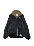 Maison MIHARA YASUHIRO hooded flight jacket