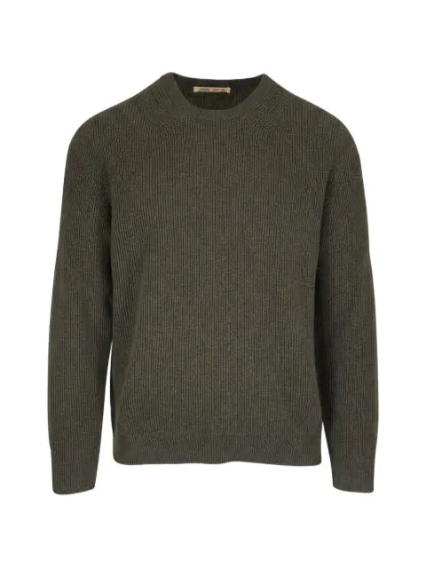Maurizio Baldassari ribbed-knit long-sleeve sweater