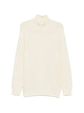SCAGLIONE high-neck raglan-sleeve sweater