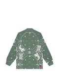 CLOT graphic-print frog-fastening bomber jacket
