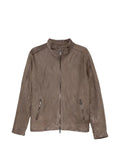 Giorgio Brato leather zip-up jacket